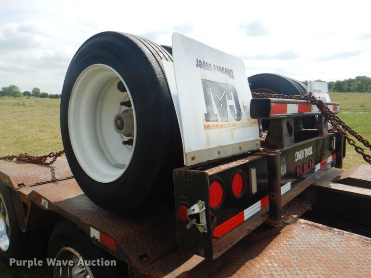 image for item HT9408 2005 Trail King TK110HDG543  lowboy equipment trailer