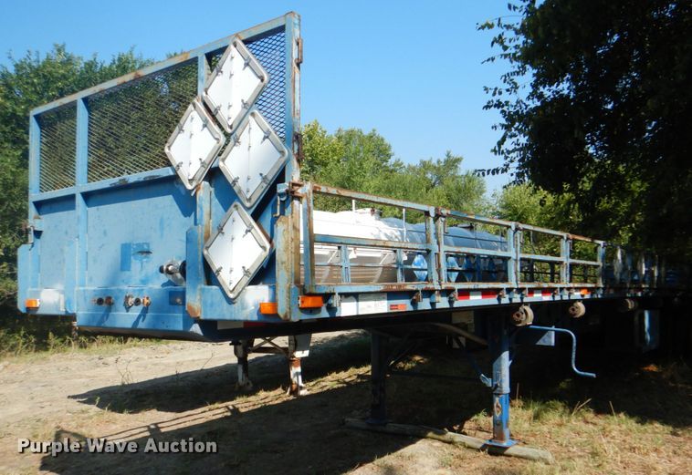 image for item HT9413 2007 Transcraft TL-2000  flatbed trailer
