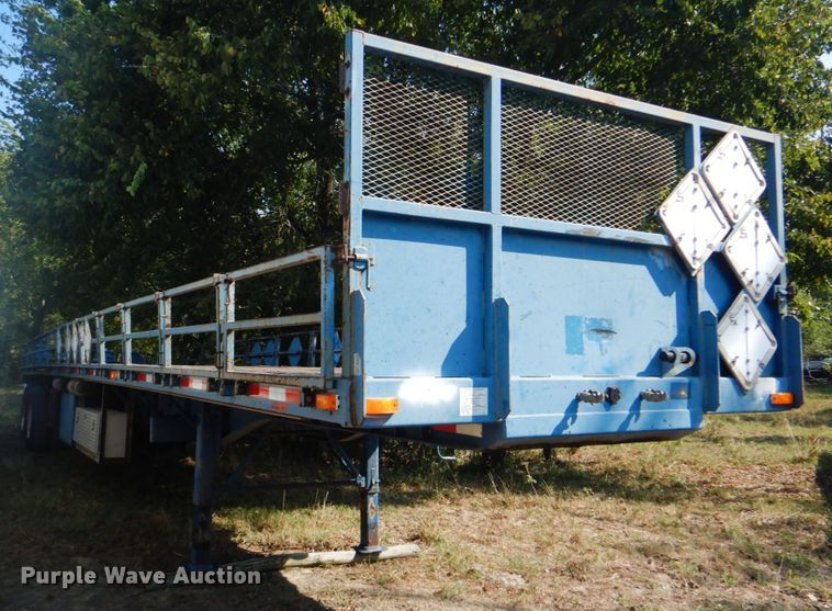 image for item HT9413 2007 Transcraft TL-2000  flatbed trailer