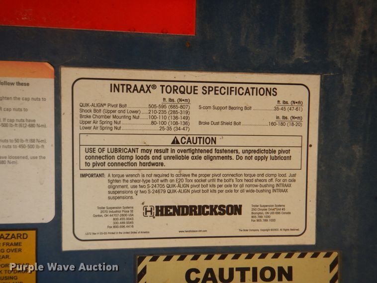 image for item HT9413 2007 Transcraft TL-2000  flatbed trailer