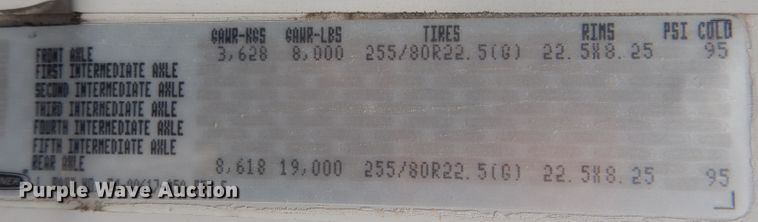 image for item HU9272 2001 Freightliner FL70  semi truck