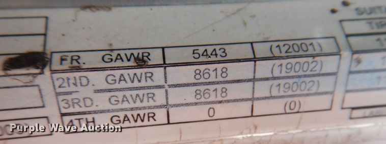 image for item IN9978 1996 Peterbilt 377  toter truck