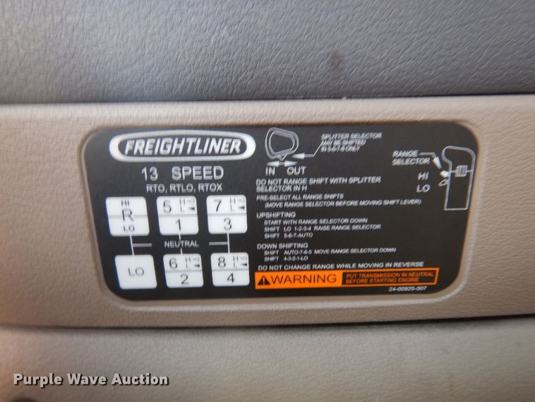 image for item JZ9860 2016 Freightliner Cascadia 125  semi truck