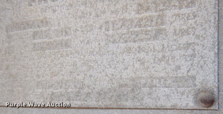 image for item KK9114 1972 Fruehauf  end dump trailer