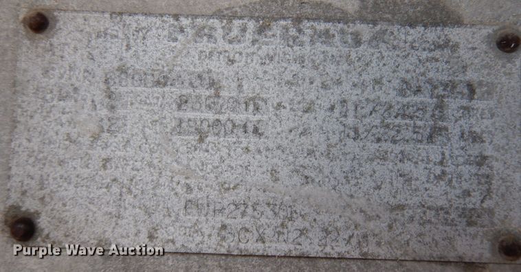 image for item KK9114 1972 Fruehauf  end dump trailer