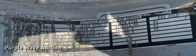 image for item KK9426 1993 Peterbilt 320  roll-off container truck