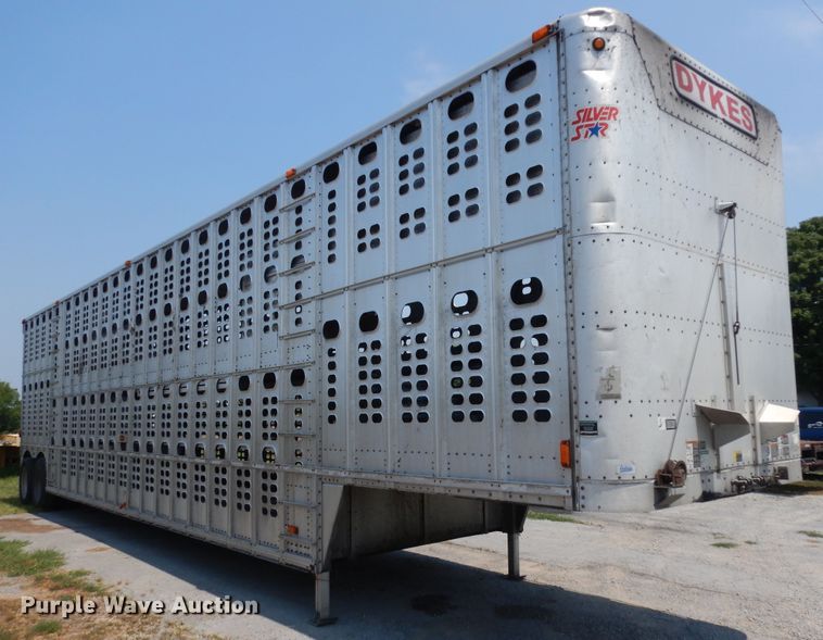 image for item KU9391 2001 Wilson PSDCL-302  livestock trailer
