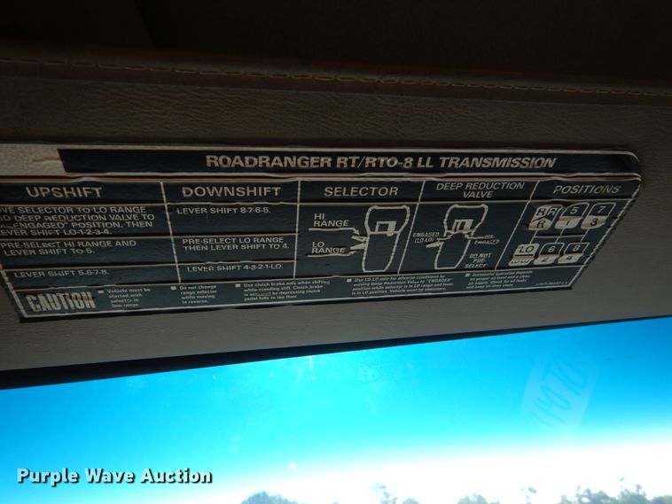 image for item DC8752 2002 Sterling L9500  dump truck