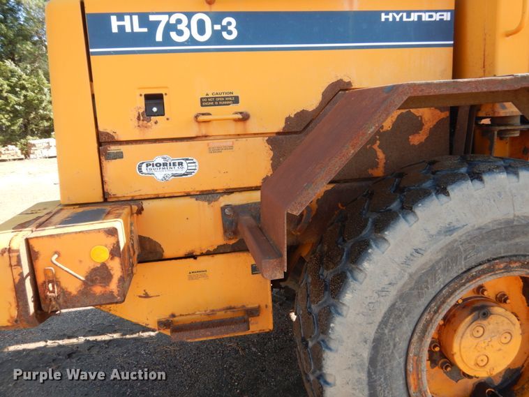 image for item DC8753 Hyundai HL730-3  wheel loader