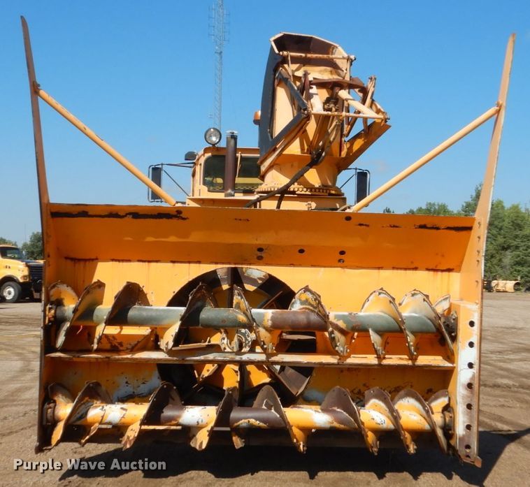 image for item DC8755 1982 Oshkosh WT-2206  snow blower truck