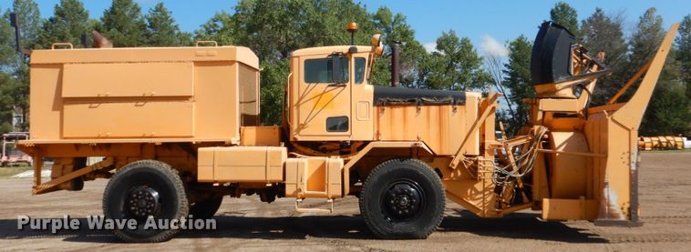 image for item DC8755 1982 Oshkosh WT-2206  snow blower truck