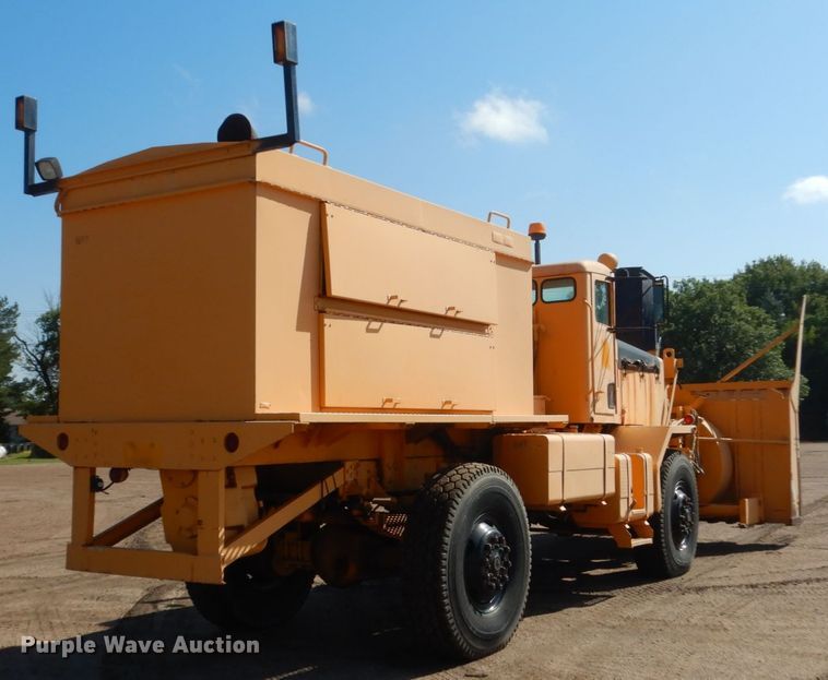 image for item DC8755 1982 Oshkosh WT-2206  snow blower truck