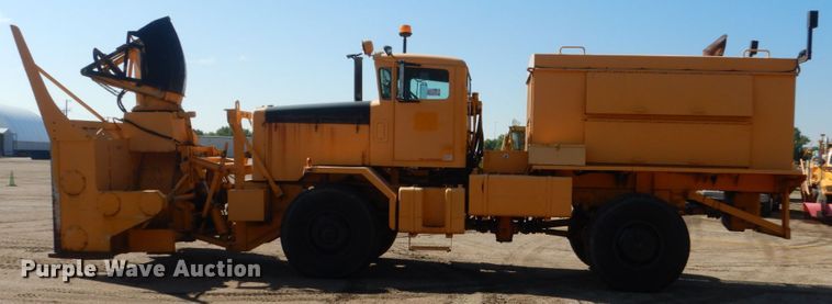 image for item DC8755 1982 Oshkosh WT-2206  snow blower truck