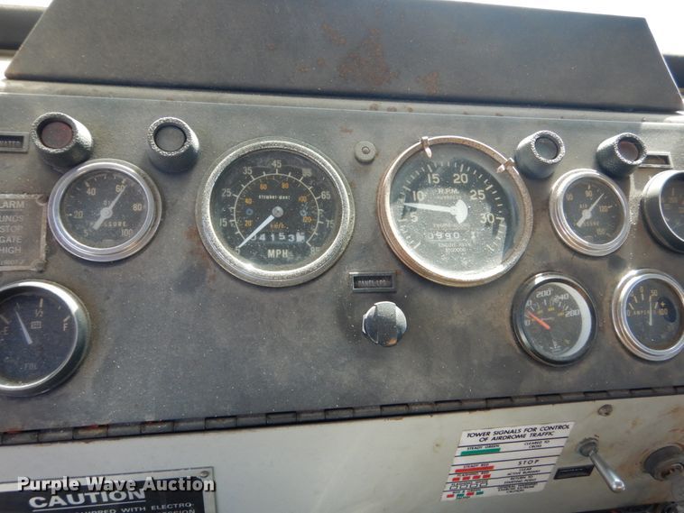 image for item DC8755 1982 Oshkosh WT-2206  snow blower truck