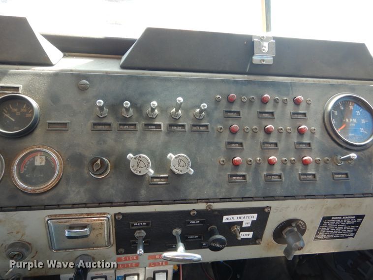 image for item DC8755 1982 Oshkosh WT-2206  snow blower truck