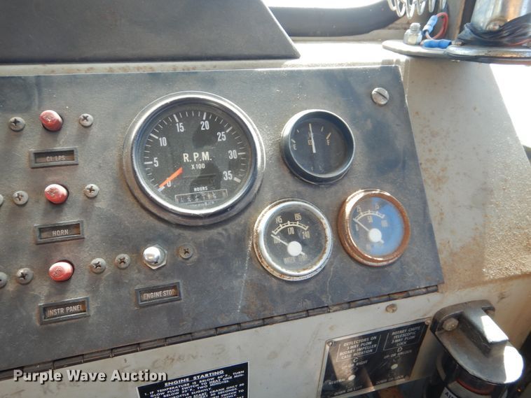 image for item DC8755 1982 Oshkosh WT-2206  snow blower truck