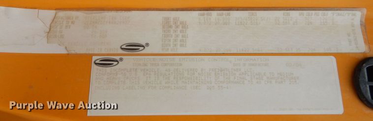 image for item DC8758 2004 Sterling L9500  dump truck