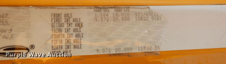 image for item DL6250 2005 Sterling LT9500  dump truck