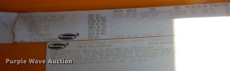 image for item DL6281 2004 Sterling LT9500  dump truck