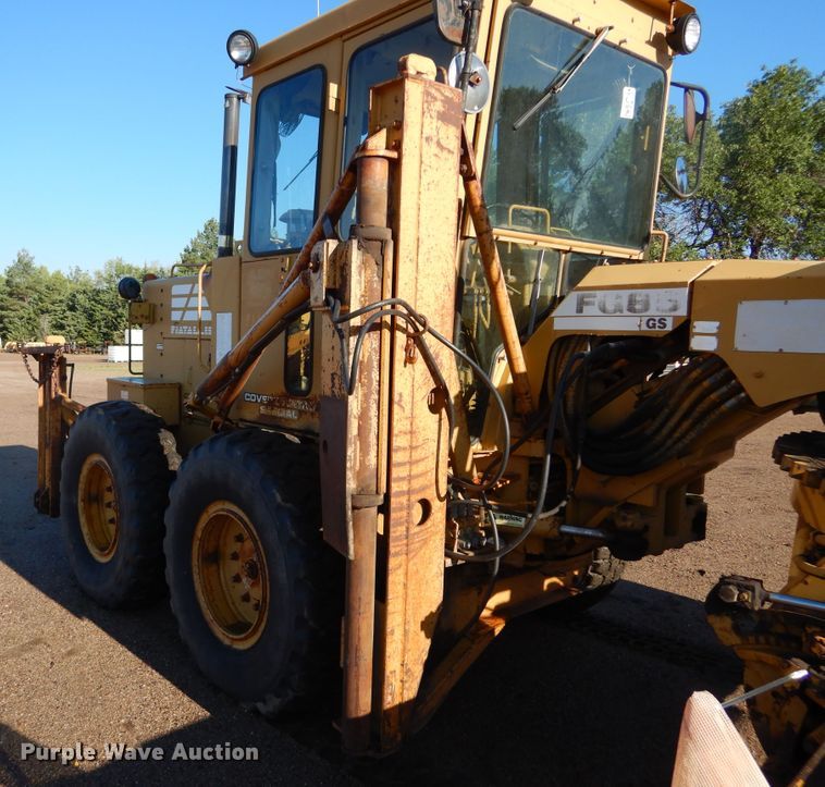 image for item DL6282 1990 Fiat-Allis PAH12  motor grader