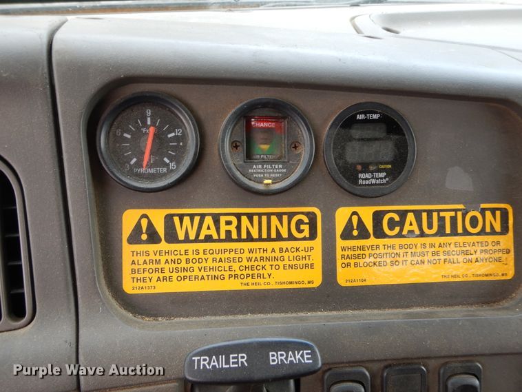 image for item DL6285 2005 Sterling LT9500  dump truck