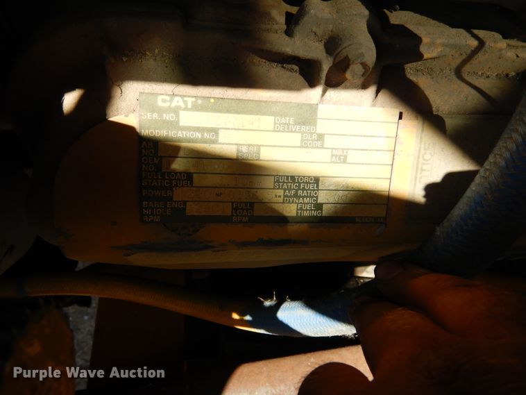 image for item DL6287 1989 Oshkosh P-2525-SP  snow blower truck