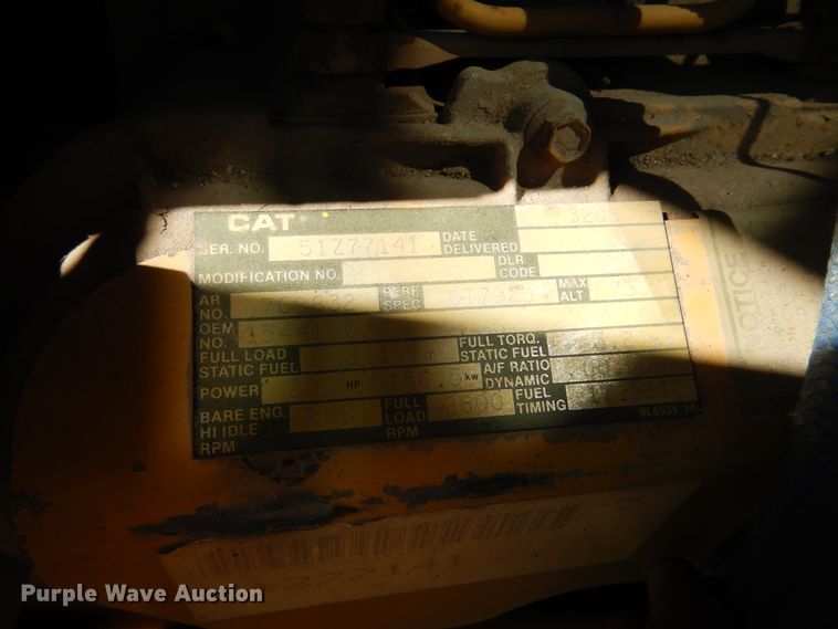 image for item DL6287 1989 Oshkosh P-2525-SP  snow blower truck