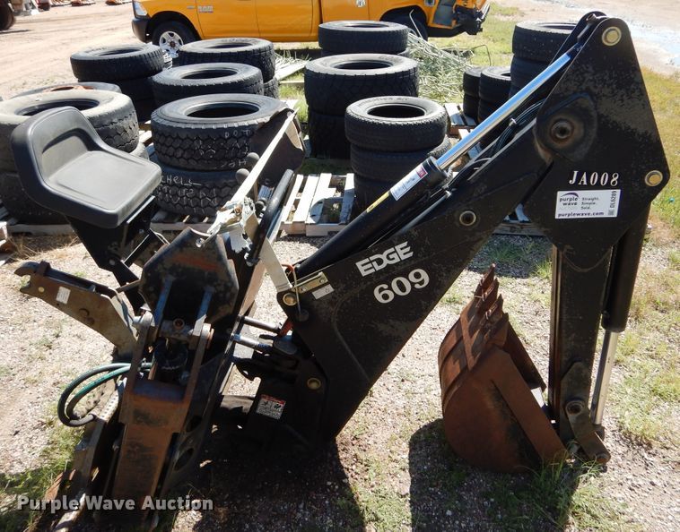 image for item DL6289 2001 Edge  skid steer backhoe