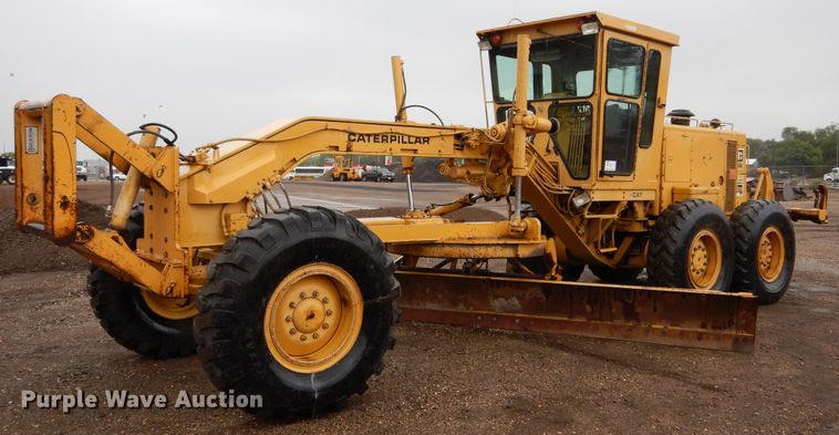image for item DL6318 1984 Caterpillar 140G  motor grader