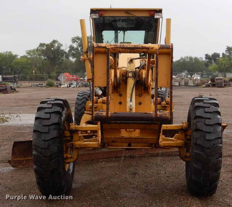image for item DL6318 1984 Caterpillar 140G  motor grader