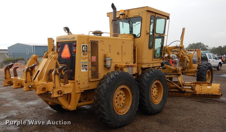 image for item DL6318 1984 Caterpillar 140G  motor grader