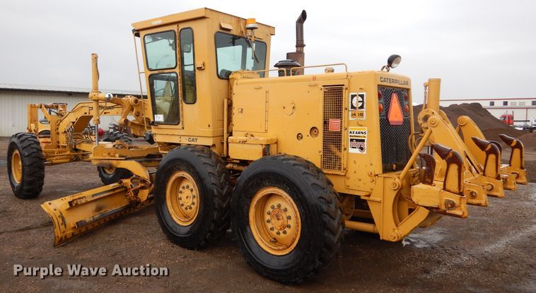image for item DL6318 1984 Caterpillar 140G  motor grader