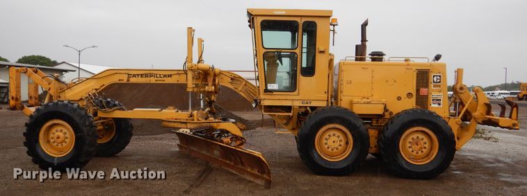 image for item DL6318 1984 Caterpillar 140G  motor grader