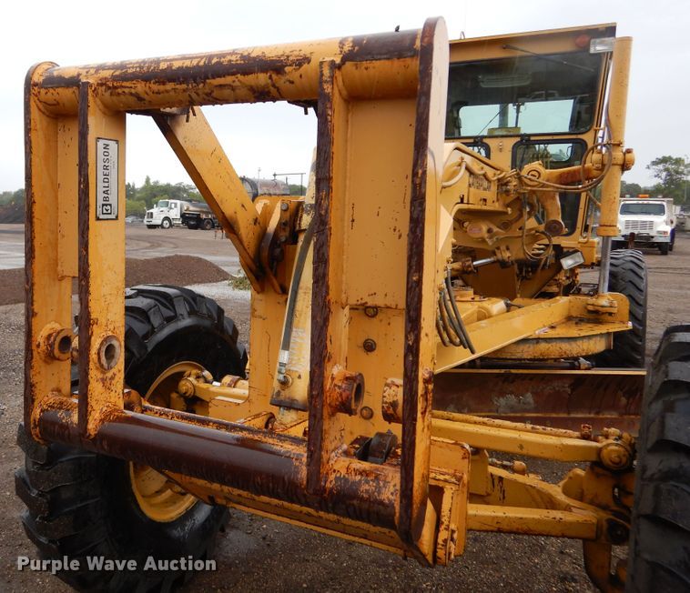 image for item DL6318 1984 Caterpillar 140G  motor grader