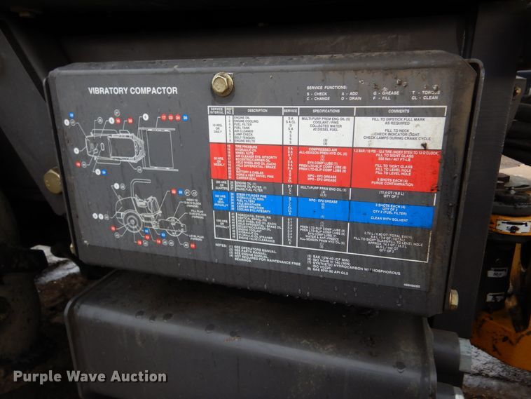 image for item DL6319 2010 Volvo SD45F  single drum vibratory roller