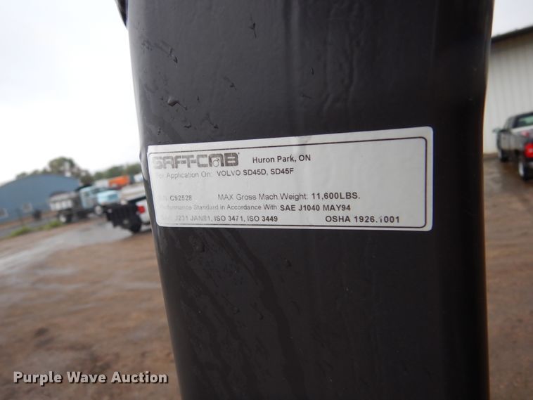 image for item DL6319 2010 Volvo SD45F  single drum vibratory roller