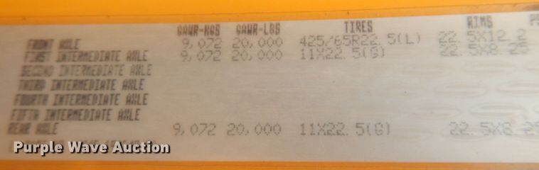 image for item JZ9855 2000 Sterling LT9500  dump truck