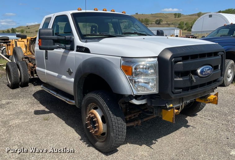 image for item KU9264 2012 Ford F550 XL  truck cab and chassis