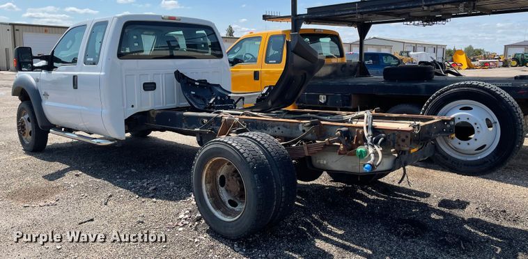 image for item KU9264 2012 Ford F550 XL  truck cab and chassis