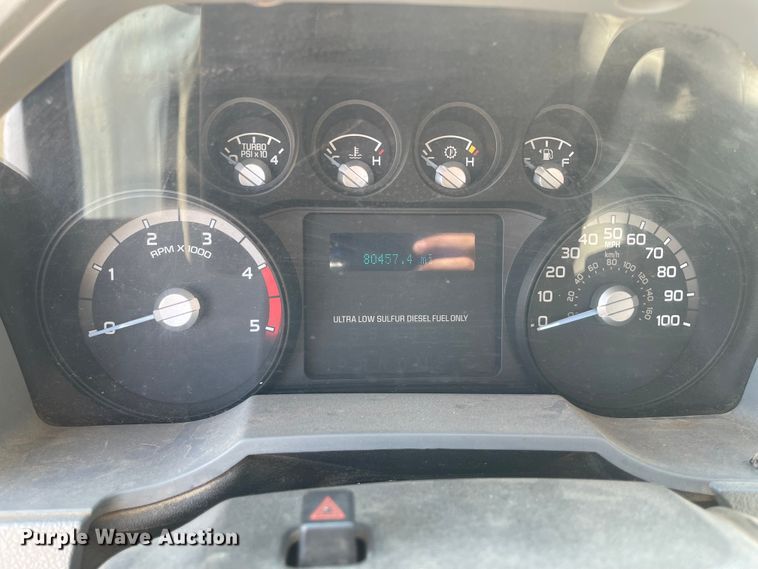 image for item KU9264 2012 Ford F550 XL  truck cab and chassis