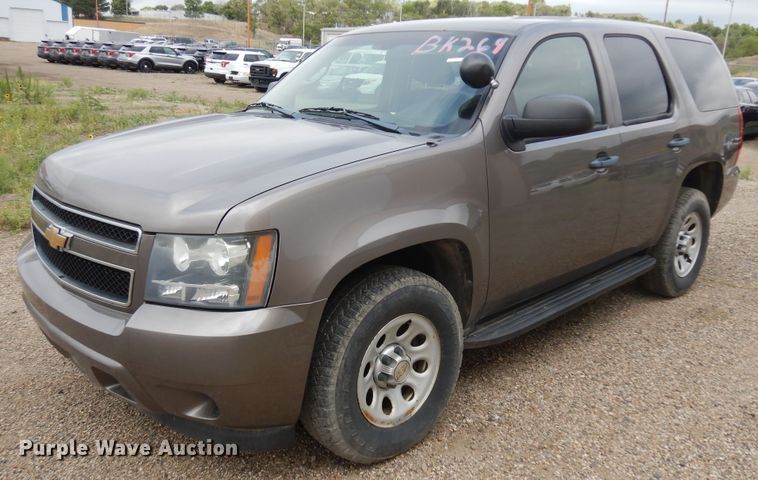 image for item KU9294 2011 Chevrolet Tahoe Police  SUV