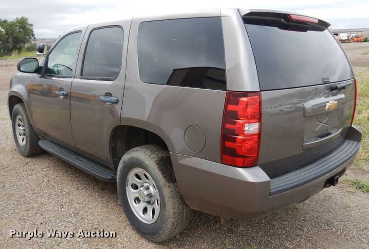 image for item KU9294 2011 Chevrolet Tahoe Police  SUV