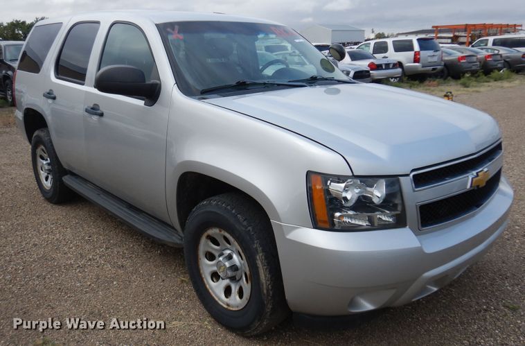 image for item KU9307 2011 Chevrolet Tahoe Police  SUV