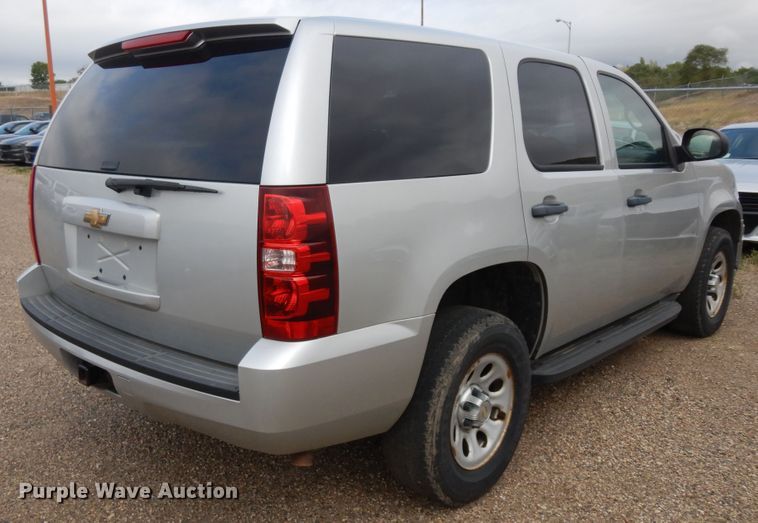 image for item KU9307 2011 Chevrolet Tahoe Police  SUV