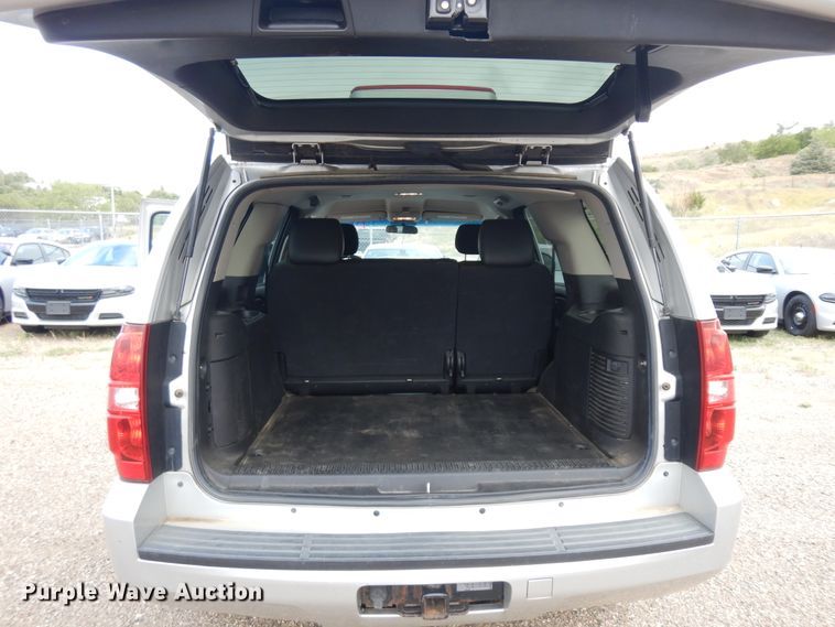 image for item KU9307 2011 Chevrolet Tahoe Police  SUV