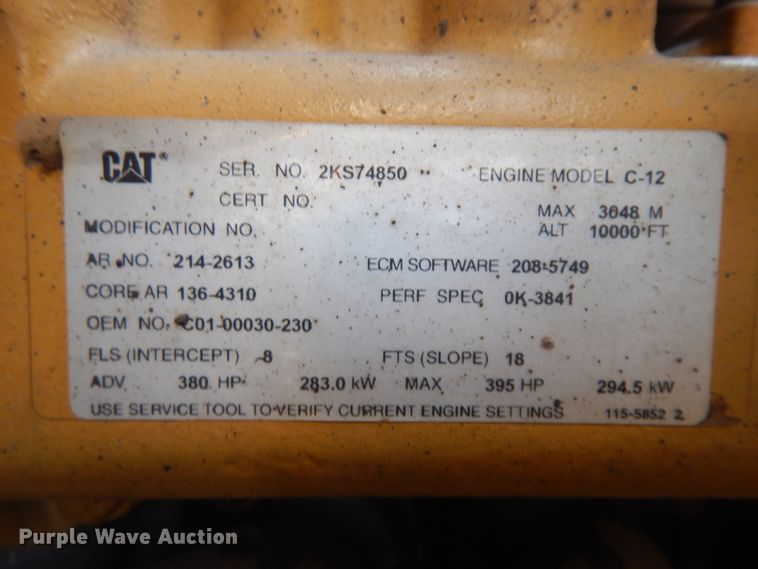 image for item KU9335 2002 Sterling LT9511  dump truck