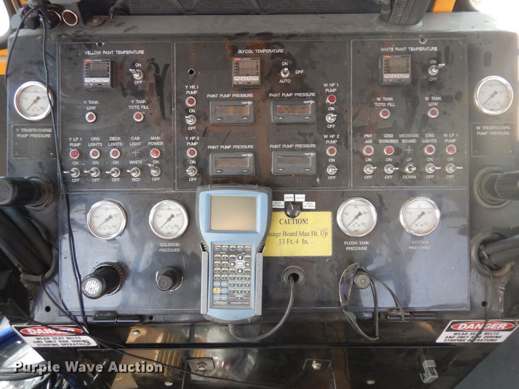 image for item KU9338 2007 Sterling Condor  paint striper truck