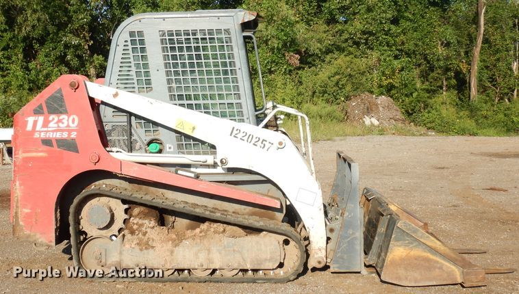 image for item DG0870 2011 Takeuchi TL230 Series II  tracked skid steer loader