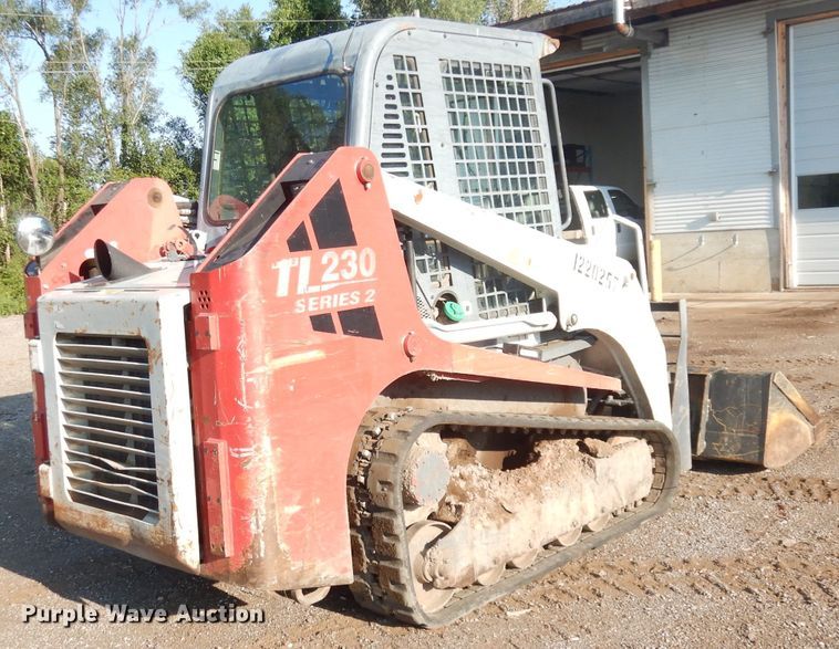 image for item DG0870 2011 Takeuchi TL230 Series II  tracked skid steer loader