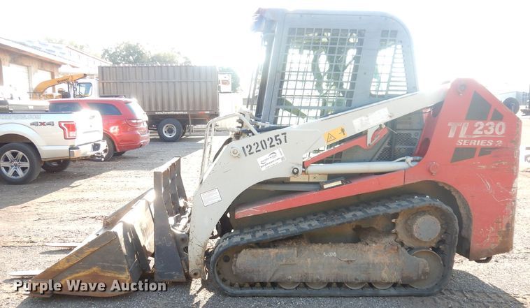image for item DG0870 2011 Takeuchi TL230 Series II  tracked skid steer loader